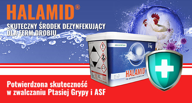 Halamid - Zwalcza ASF i Ptasią Grypę!